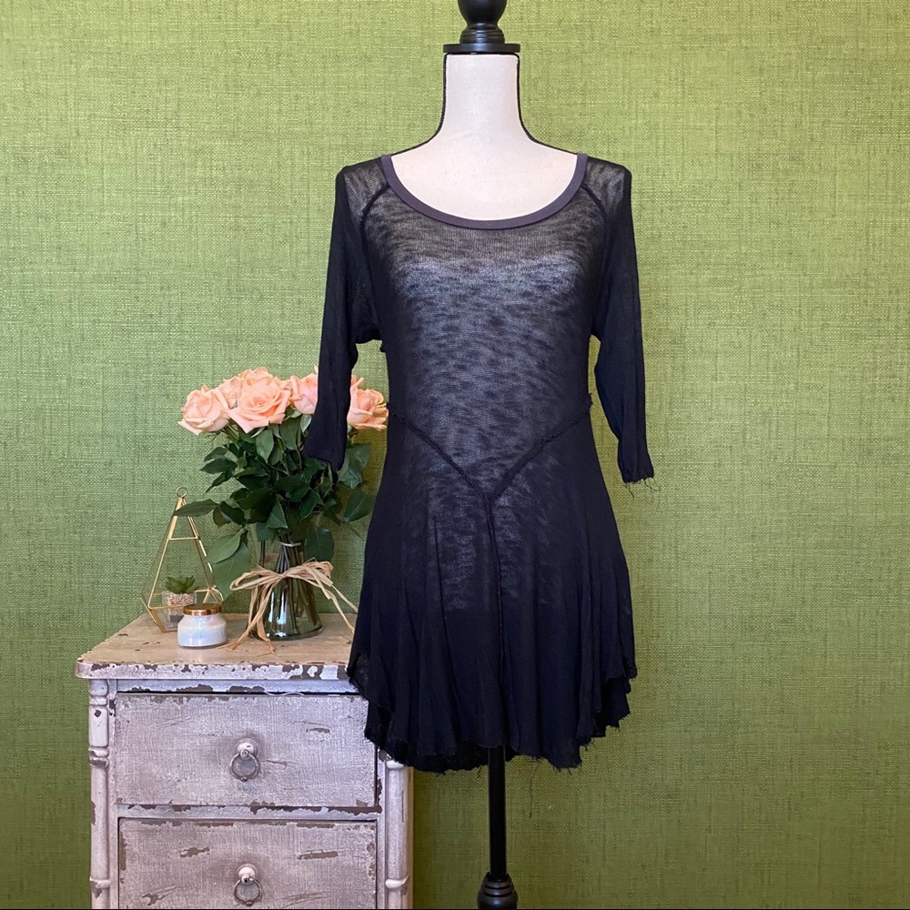 Black Tunic Top/Dress